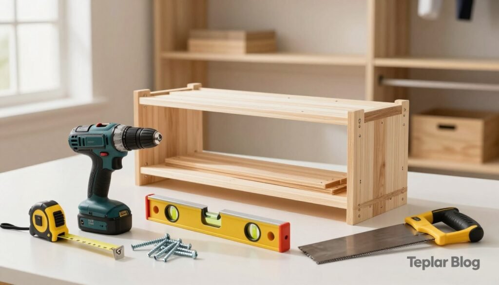 budget closet project tools